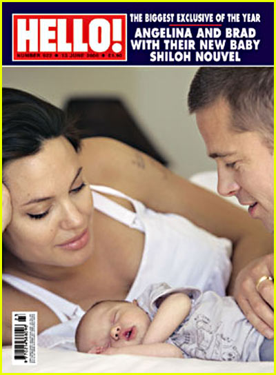 Shiloh Nouvel Jolie-Pitt's first baby picture